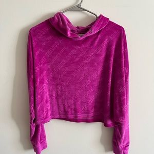 Juicy couture cropped sweatshirt
